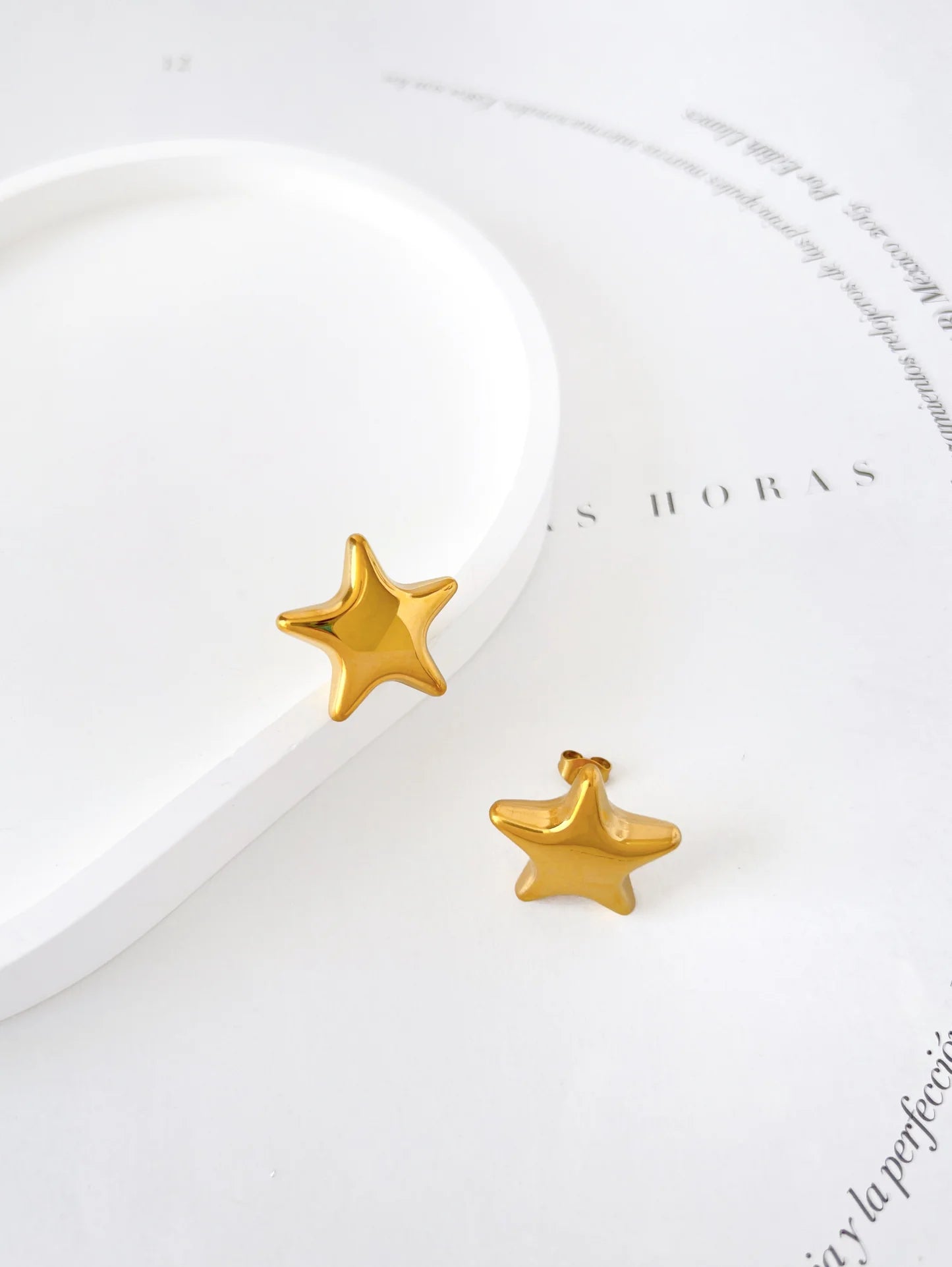 Aretes Estrella de Origami