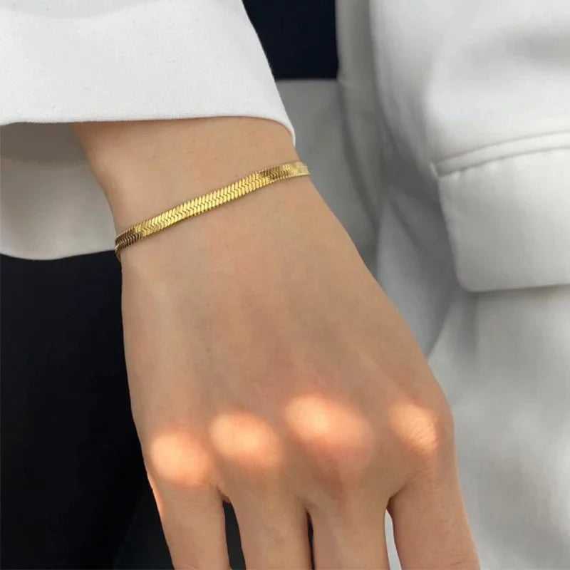Pulsera plana
