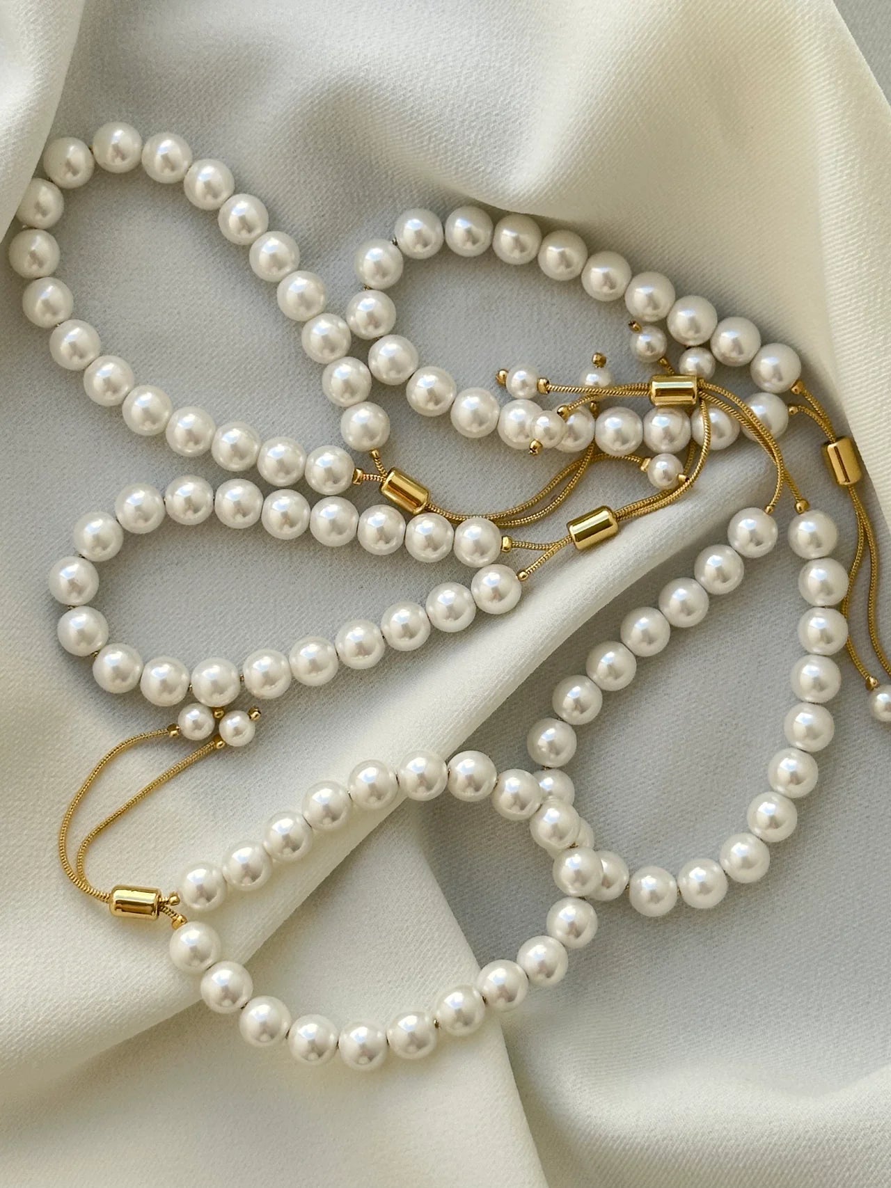 Pulsera White Pearl