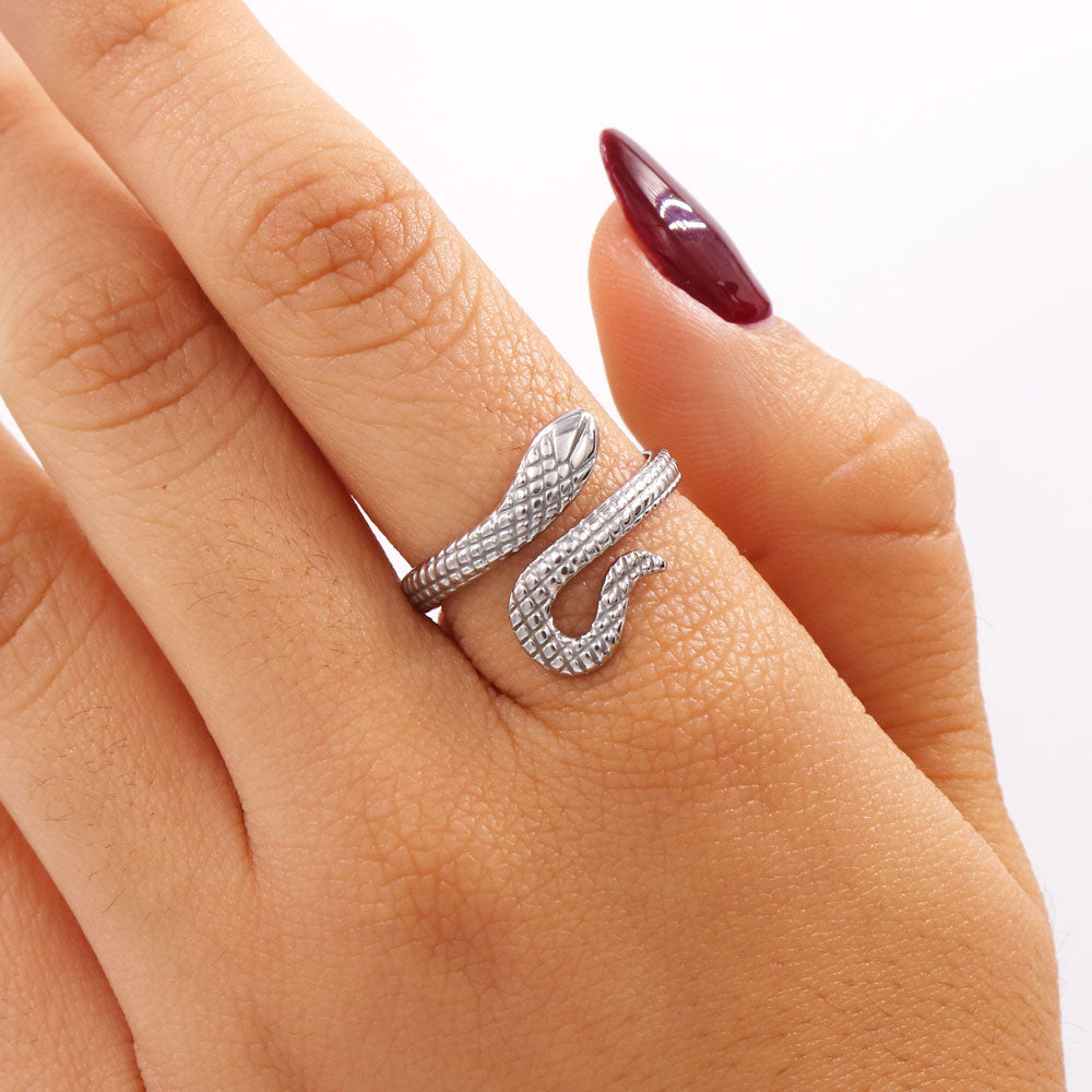 Anillo Snake Silver