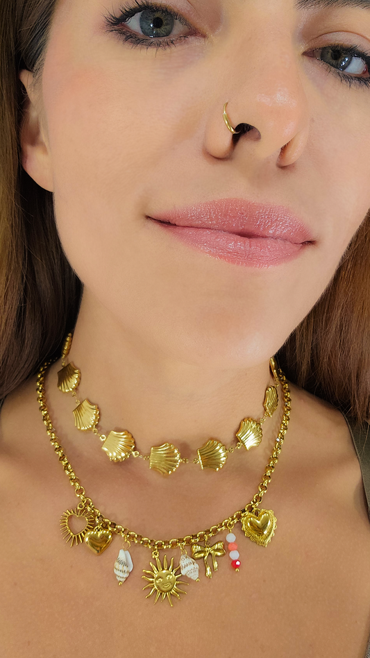 Collar Conchas Marinas