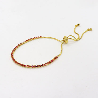 Pulsera slim zirconias