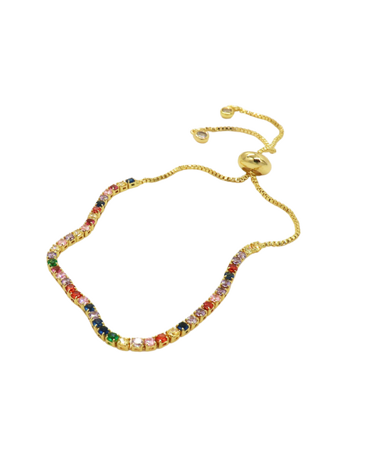 Pulsera slim zirconias